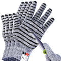 Cutting Gloves, 2 Pairs Cut Resistant Gloves, Cut Proof Gloves Kitchen - size: Small, style: Anti-slip