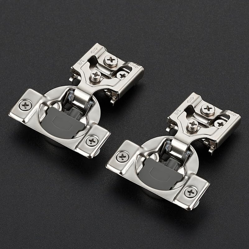 Ravinte 3/8 Inch Overlay Soft Close Hinge Kitchen Cabinet Hinges 10 Pack - size: 3/8 inch Overlay