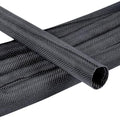 1/2"-65ft Automotive Mesh Woven Wire Sheathing Split Wire Loom - style: 1/2" - 65 Feet