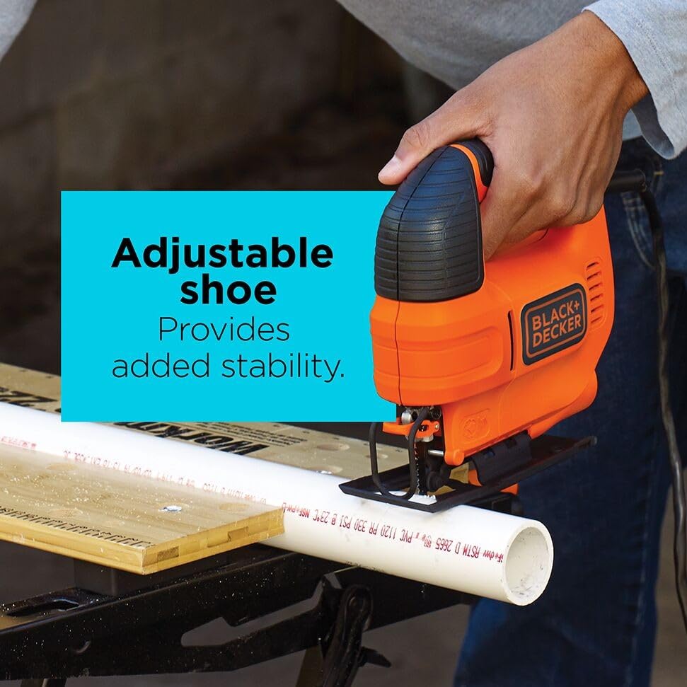 BLACK+DECKER Jig Saw, 4.5 -Amp (BDEJS300C)