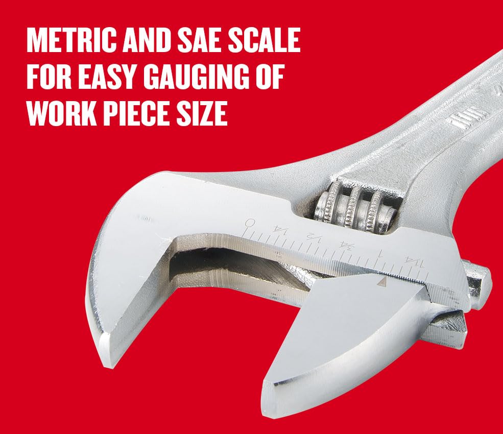CRAFTSMAN Adjustable Wrench Set, 3-Piece (CMMT12001) (Pack of 4) - size: Adjustable (Pack of 4)