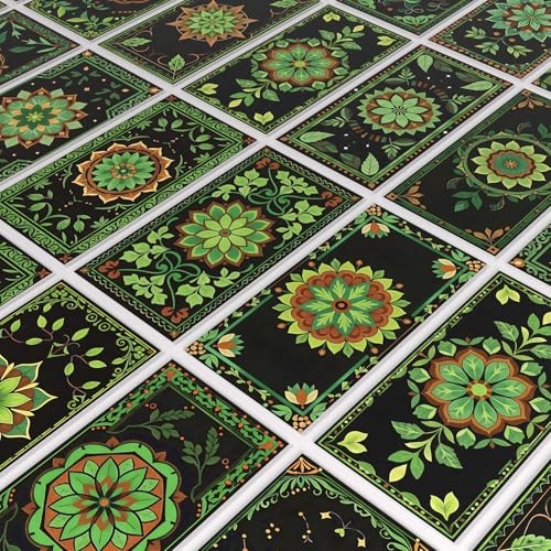 VICCI 16Pcs Peel and Stick Tile Decals 8" x 4" - color: Sjm-303, size: 8x4IN*16PCS
