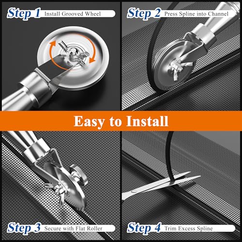 MAGZO Heavy-Duty Screen Roller Tool Kit