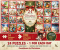 Christmas Advent Puzzle 1000 Piece Countdown 2026 - color: Christmas Advent Puzzle