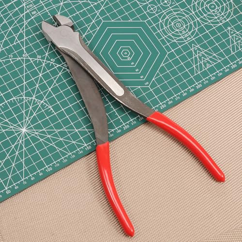 11 inch Diagonal Cutting Pliers - Chromium Vanadium Steel Heavy Duty Side Pliers, High Leverage Wire Cutter for Wires, Cables, Steel Wires and Zippers