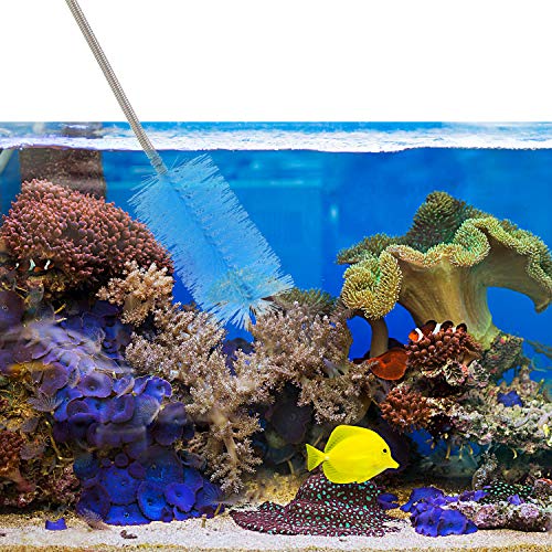 Patelai 12 Pieces Aquarium Filter Brush Set Aquarium Cleaning Brush Tools