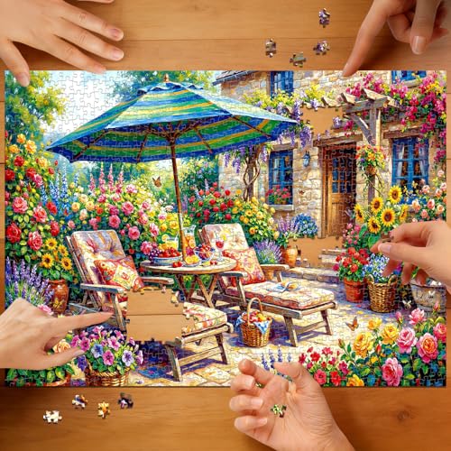 Sweet Summer Time Puzzles for Adults 1000 Pieces, Fun Puzzles - color: Sweet Summertime