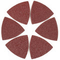 100pcs Triangle Sanding Pads Hook and Loop Sandpaper - style: 100pcs: 20pcs 40/60/80grit+15pcs120/180grit+10pcs 240grit