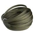 Othmro Length 10m/32.8ft Width 8mm PET Expandable Braid Protecting Managing Cable Sleeving Flexible Wire Mesh Sleeve Black Gold - color: Black Gold, size: 32.8ft x 0.31in