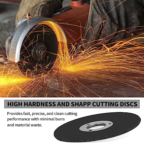 2" Cut Off Wheel for Die Grinder Drill, 1/4" Metal Cutting Disc - color: Cutting Wheel + Mandrel, size: 2 Inch x 5+1