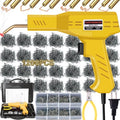 Plastic Welder Kit, 1200PCS Staples, Hot Stapler for Bumper Repair - color: Yellow