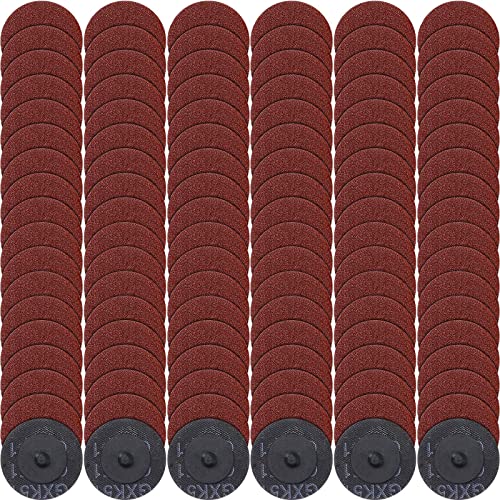 Newwiee 150 Pcs Sanding Disc 2 Inch 60 80 100 120 Grit Die Grinder Convenient Surface Finishing Sanding Disc Fine Medium Coarse Sandpaper for Surface Strip Grind Polish Burr Finish Rust (80 Grit) - size: 80 Grit