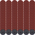 Newwiee 150 Pcs Sanding Disc 2 Inch 60 80 100 120 Grit Die Grinder Convenient Surface Finishing Sanding Disc Fine Medium Coarse Sandpaper for Surface Strip Grind Polish Burr Finish Rust (80 Grit) - size: 80 Grit