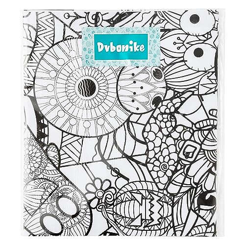Jumbo Halloween Mandala Coloring Poster Giant Pumpkin DIY Paper - style: Halloween Mandala