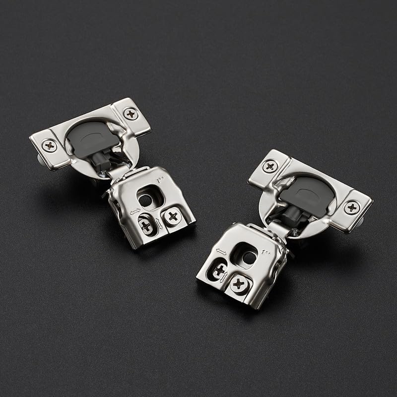Soft Close Hinges for Kitchen Cabinet Hinges, 1 Inch Overlay, 50 Pack - size: 1 inch Overlay