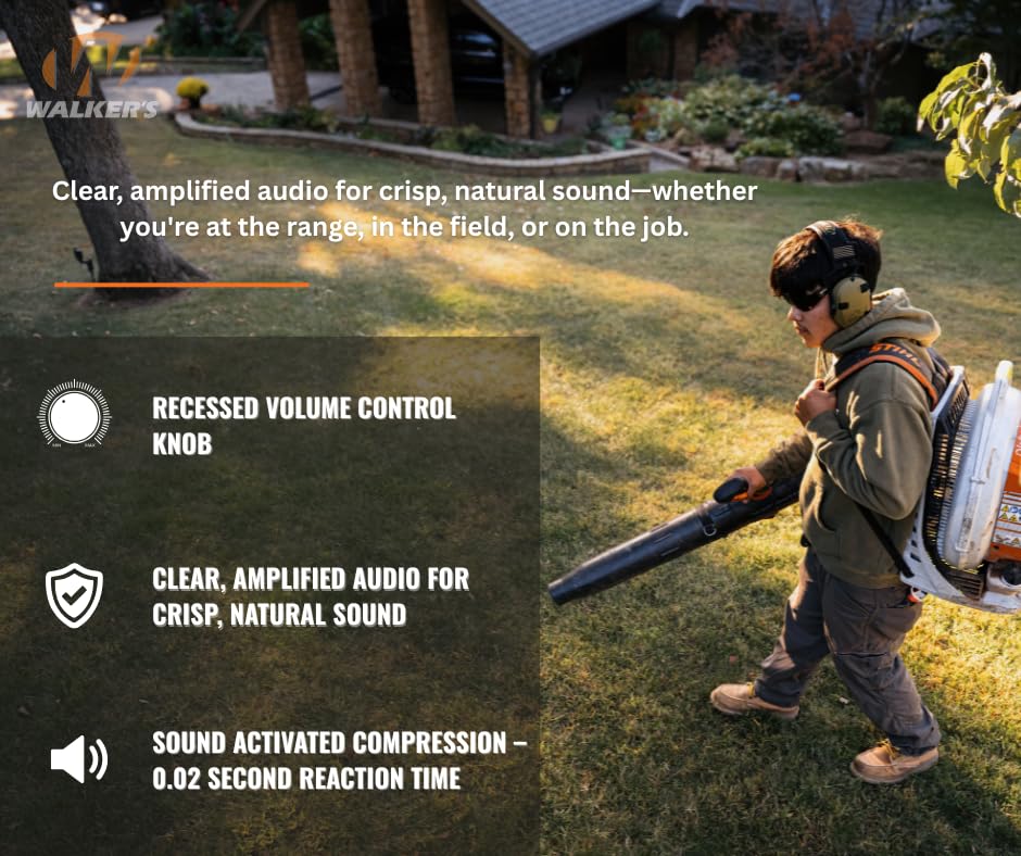 Walker's Razor Patriot Electronic Muff - Kryptek - size: One Size