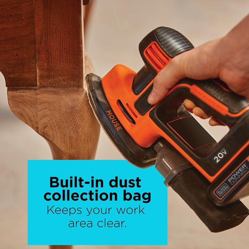 BLACK+DECKER 20V MAX* Sheet Sander (BDCMS20C)