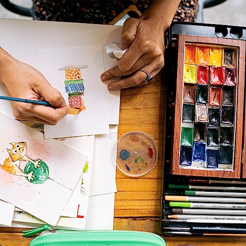 106PCS Watercolor Full Pans, 3ml Empty Paint Pans for Metal Watercolor Tins - style: 106Pcs Full Pans