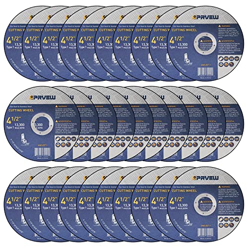 30-Pack Cut Off Wheels Cutting Discs 4 1/2 Inch for Angle Grinder - style: 4.5"x0.04"x7/8"(30-PK)