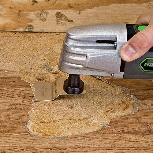 Genesis GMT15A 1.6 Amp Multi-Purpose Oscillating Tool and 19-Piece Universal Hook-And-Loop Accessory Kit with Storage Box - size: Classic 1.5 Amp