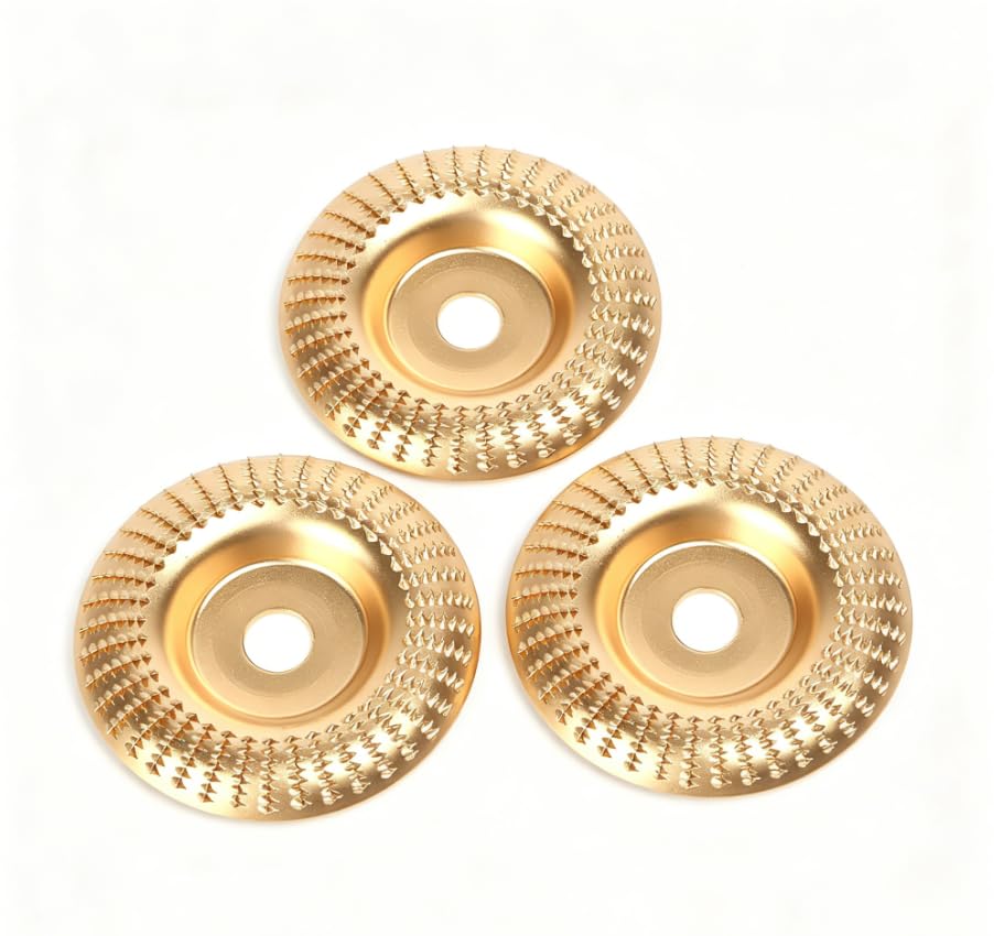 Wood Carving Disc, Accuracy Cutting, Shaping and Sanding, for Professional and DIY Woodworkers (3Pcs Bevel Type) - style: 3Pcs Bevel Type