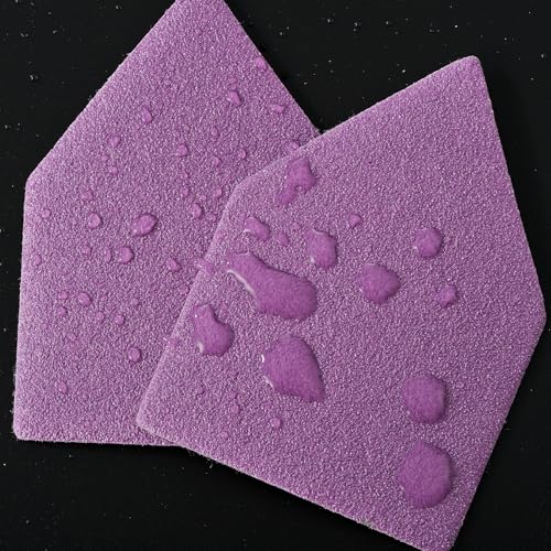 90mm x 65mm Triangle Sanding Sheets, Fits for Milwaukee M12 Fuel Sander - style: 80-240 Grit