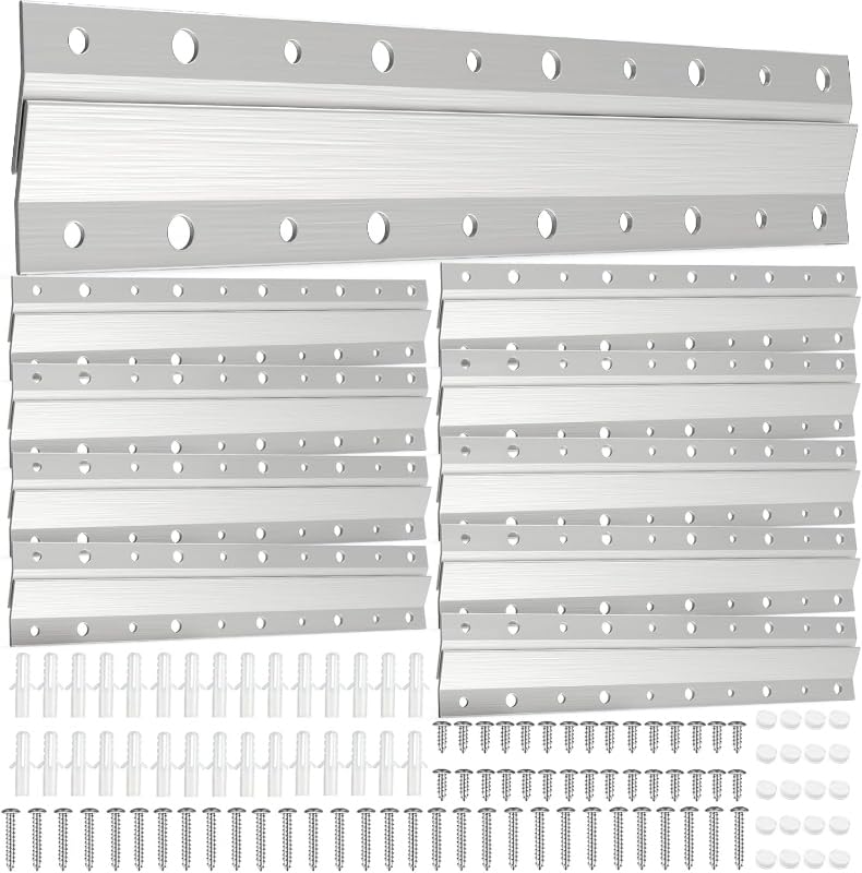 French Cleat Picture Hanger 10inch,Wall Mount Picture Hanger Kit (10 Pairs) - size: 10inch-10Pairs
