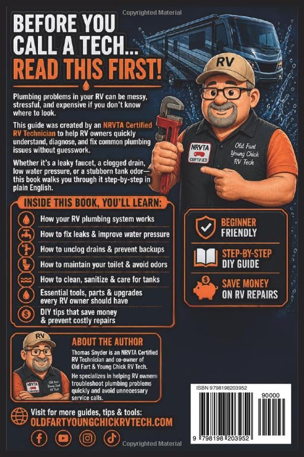RV Plumbing Troubleshooting: The Complete DIY Guide for RV Owners — Understand, Diagnose & Fix Your RV Plumbing System (DIY RV Series)