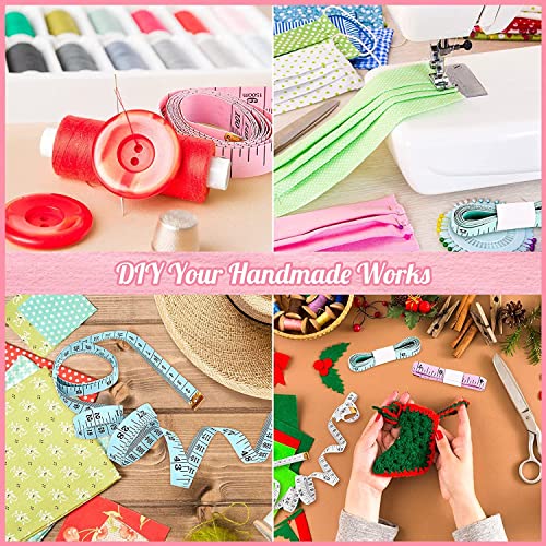 iBayam Pink Tape Measure, Soft Ruler Measuring Tape, Pastel Pink, Purple - color: Pastel Pink, Purple