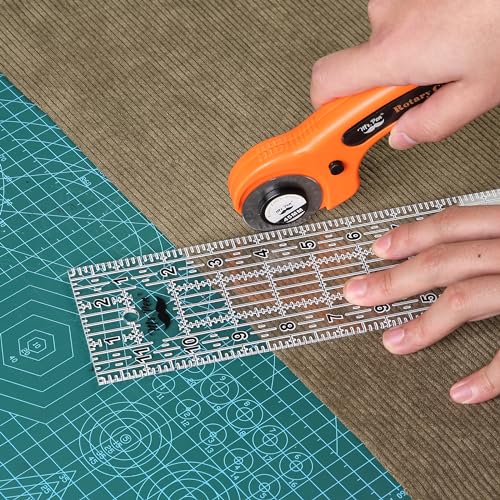Mr. Pen- Sewing Ruler, 3 Pack, 6", 12" & 17", Acrylic Ruler, Quilting Ruler