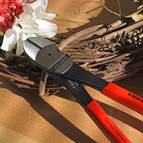 KNIPEX Tools KNIPEX 74 21 250 High Leverage Angled Diagonal Cutters