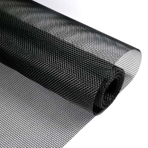 Pet Proof Window Screen Replacement Mesh, 39“ x 100" Rolled Packing Upgraded Thicken Charcoal Screen Door Mesh DIY for Sliding Pet Screen Door Repair and Porch, Patio - size: 39"x100"Roll