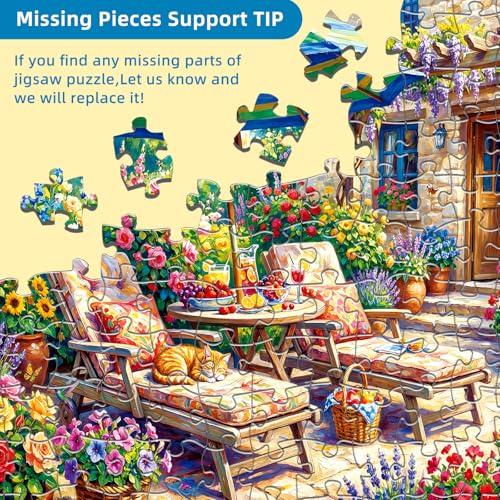 Sweet Summer Time Puzzles for Adults 1000 Pieces, Fun Puzzles - color: Sweet Summertime