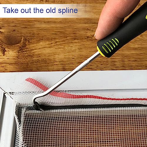 Screen Spline, 0.16" x 100', Black - size: 0.16" x 100'