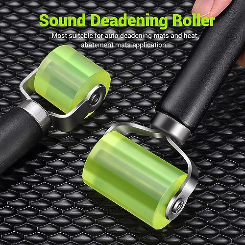 2 Size Car Sound Deadening Roller, Seam Roller for Noise Insulation, Heat Abatement Mat, Car Audio & Wallpaper Installation