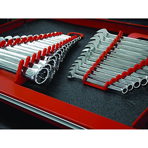 Ernst Manufacturing 5045 Gripper Wrench Organizer, 6 Tool, Black - color: Black, size: 6 Tool, style: Standard