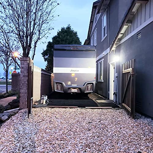 Standartpark Vodaland Permeable Pavers - EasyPave Grass & Gravel Driveway Grid - Load Class A-D, 100% Recycled PPE Plastic Pavers, 2" Depth, 35 Sq Ft/ 14 Units, Black - size: 35 SQ FT