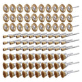 Rocaris 90 Pcs Wire Brushes Set, Brass Wire Wheels Pen Brushes Set Kit