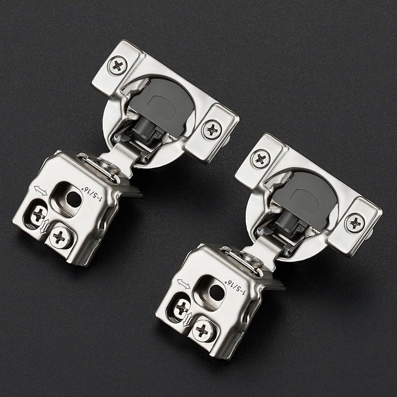 Ravinte 1-5/16 Inch Overlay Soft Close Hinge Kitchen Cabinet Hinges 50 Pack - size: 1-5/16 inch Overlay