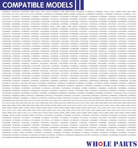 Upgraded Whole Parts Washer Tub Stem & Seal Repair Kit Part # 6-2095720 - Replacement and Compatible with Some Whirlpool Washers - Faucets Water Leaking Solution - Non-OEM Appliance Parts