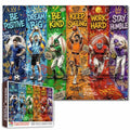 Sports Inspirational Quote Positive Puzzles for Adults 1000 Pieces - color: Sports 09