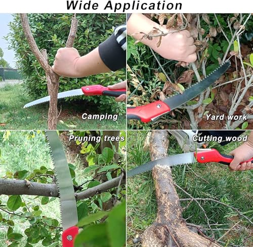 8 Inch Pruning Saw Heavy Duty Folding Saw Camping Saw SK5 Blade - size: 8 Inch