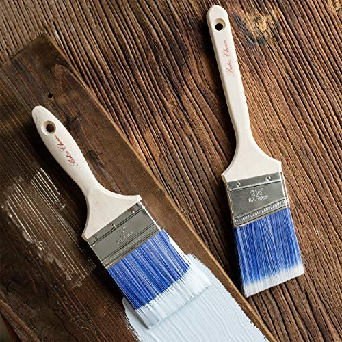 Bates- Paint Brushes- 2 Pack, Premium Paintbrush, Treated Wood Handle, Paint Brush