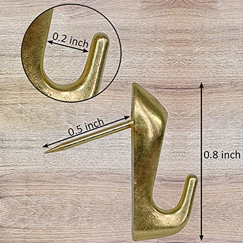 30 PCS Push Pin Picture Hooks, thumbtacks for Wall Hanger, Picture Hanging Nails for Wall, Decorative Thumb Tacks for Hanging, Bulletin Board Hooks (Silver & Gold & Black) - style: Silver & Gold & Gray