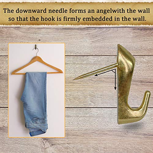 30 PCS Push Pin Picture Hooks, thumbtacks for Wall Hanger, Picture Hanging Nails for Wall, Decorative Thumb Tacks for Hanging, Bulletin Board Hooks (Silver & Gold & Black) - style: Silver & Gold & Gray