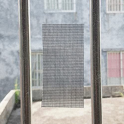 SANKEMU Window Screen Repair Kit 2 in X 16.5FT 3-Layer Strong Adhesive & Waterproof Tape Fiberglass Covering mesh, Repair for Window Screen and Screen Door tears Holes - size: 2 in X 16.5FT