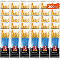 AROIC Painting Brush Set, 30 Packs/300 Pieces, Nylon Brush Head - size: 300pcs
