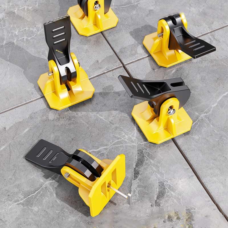 Tile Leveling System Kit 1/8 Tile Spacers Reusable 50pcs Leveler Tile Tools for Installation+50pcs Replaceable Spare Steel T-Pin Upgraded Adjustable Fit 8-12mm Tile Floor Leveling Compounds Set - color: 50 Pcs