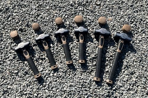 Spec Ops Tools Drilling/Crack Hammer for Striking & Demolition, Bi-Material Shock-Absorbing and Vibration Dampening Handle, 3 lbs - size: 3 lbs