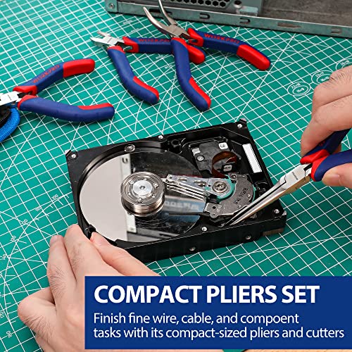 WORKPRO 33PCS Precision Repair Tool Kit, Screwdriver, Pliers Set with Pouch
